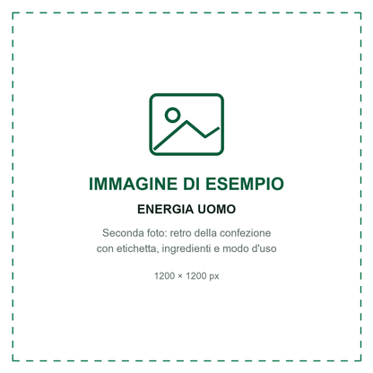Energia Uomo · Magnesio e Vitamine B · 30 compresse