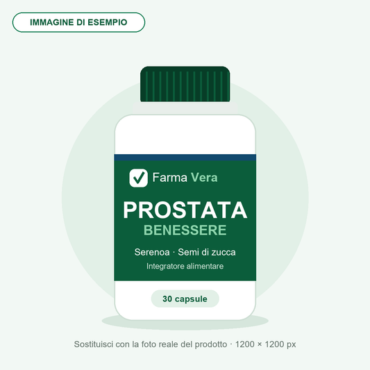 Prostata Benessere · Serenoa e Semi di Zucca · 30 capsule